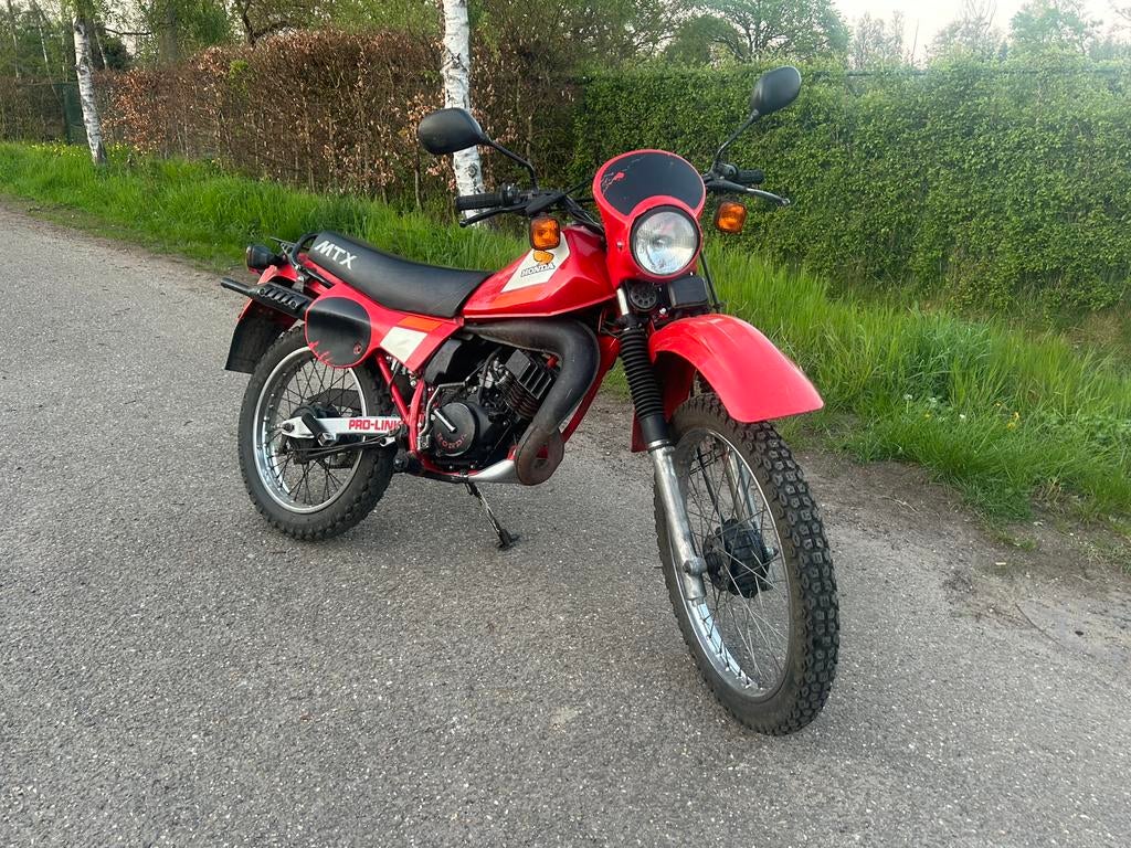 Honda mtx50, Ophalen, 6 versnellingen, Maximaal 45 km/u, MTX
