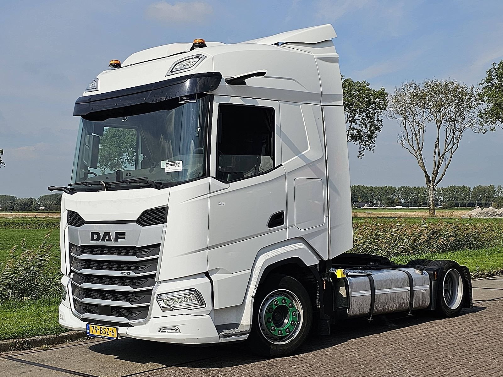 DAF XF 450 ngd mega 2xtank, Automaat, Euro 6, Wit, Origineel Nederlands