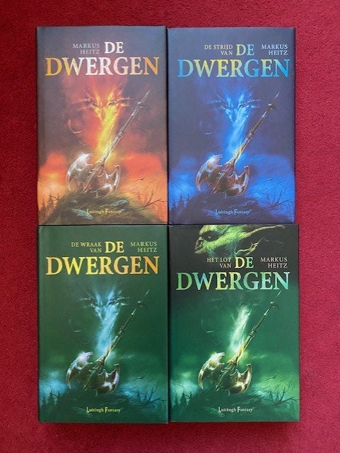 MARKUS HEITZ DE DWERGEN MOOIE GROTE GENUMMERDE HARDCOVERS NI, Boeken, Ophalen of Verzenden, Nieuw