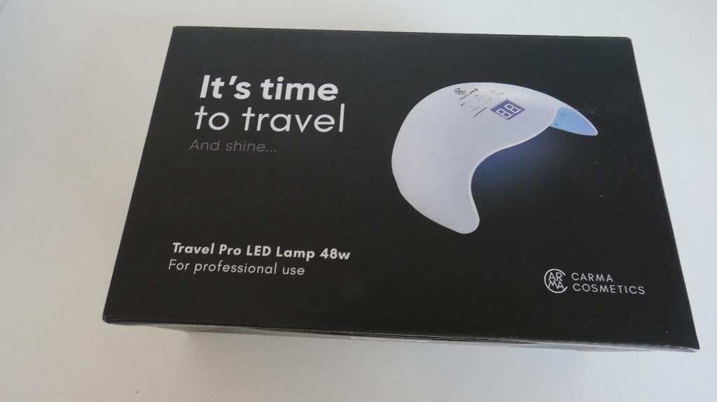 Travel Pro LED lamp 48w van Carma Cosmetics, Wit, Ophalen of Verzenden, Zo goed als nieuw, Handen en Nagels
