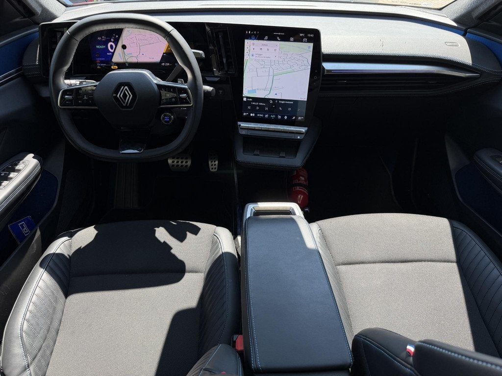 Renault Scenic E-Tech EV87 long range Alpine / SOH 98% / WLT, Auto's, Renault, Gebruikt, Automatische klimaatregeling, Leder en Stof