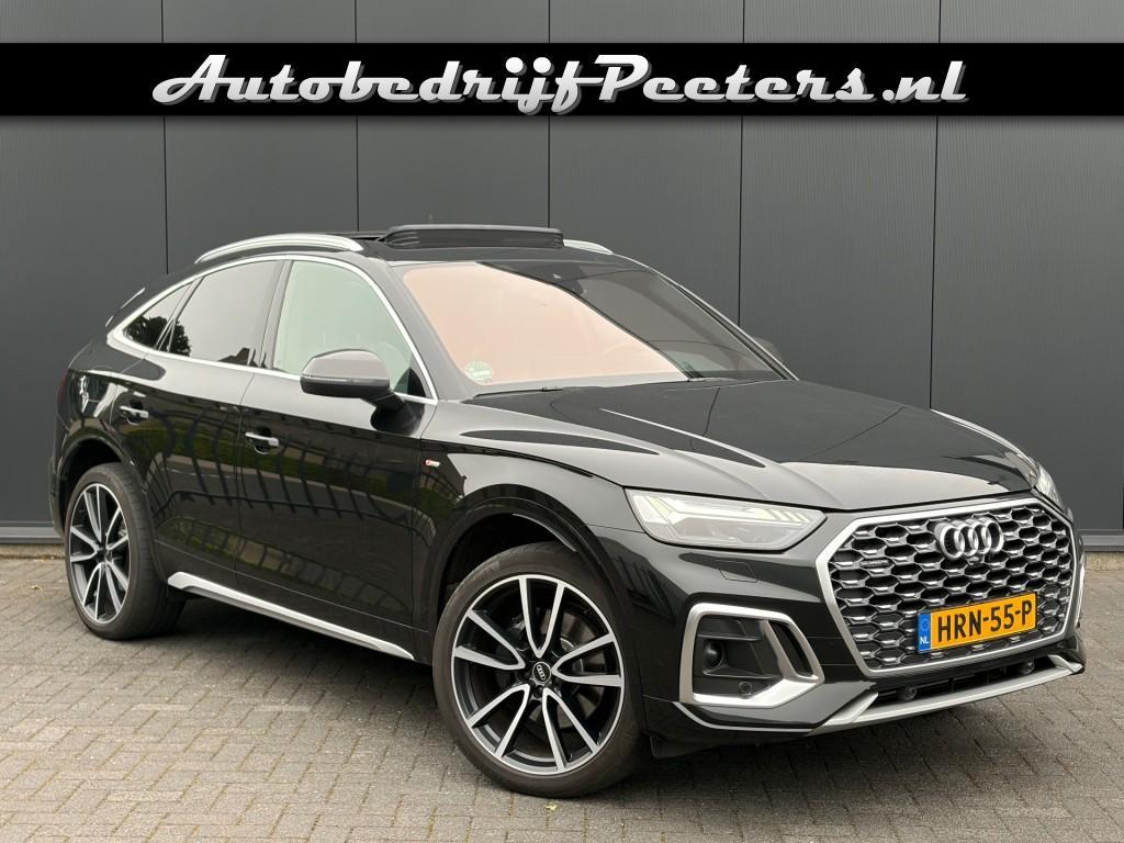 Audi Q5 SPORTBACK 55 TFSI e S-Line Pano ACC Massage V-cockpi, Auto's, Automaat, 136 pk, Gebruikt, 4 cilinders