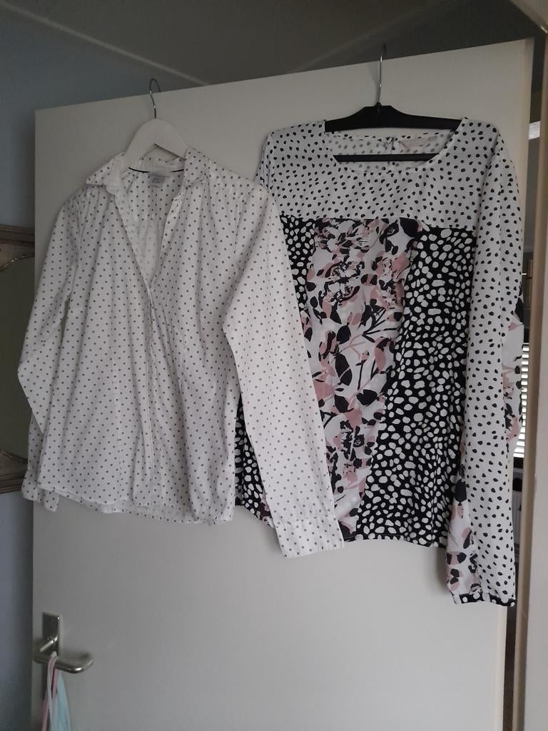 Dames blouses 2 stuks mt 38, Bonaparte, Ophalen of Verzenden, Zo goed als nieuw, Maat 38/40 (M)