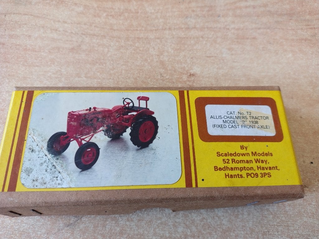 Scaledown models T2 allis chalmers B 1938, Ophalen of Verzenden, Nieuw, Tractor of Landbouw, Overige merken