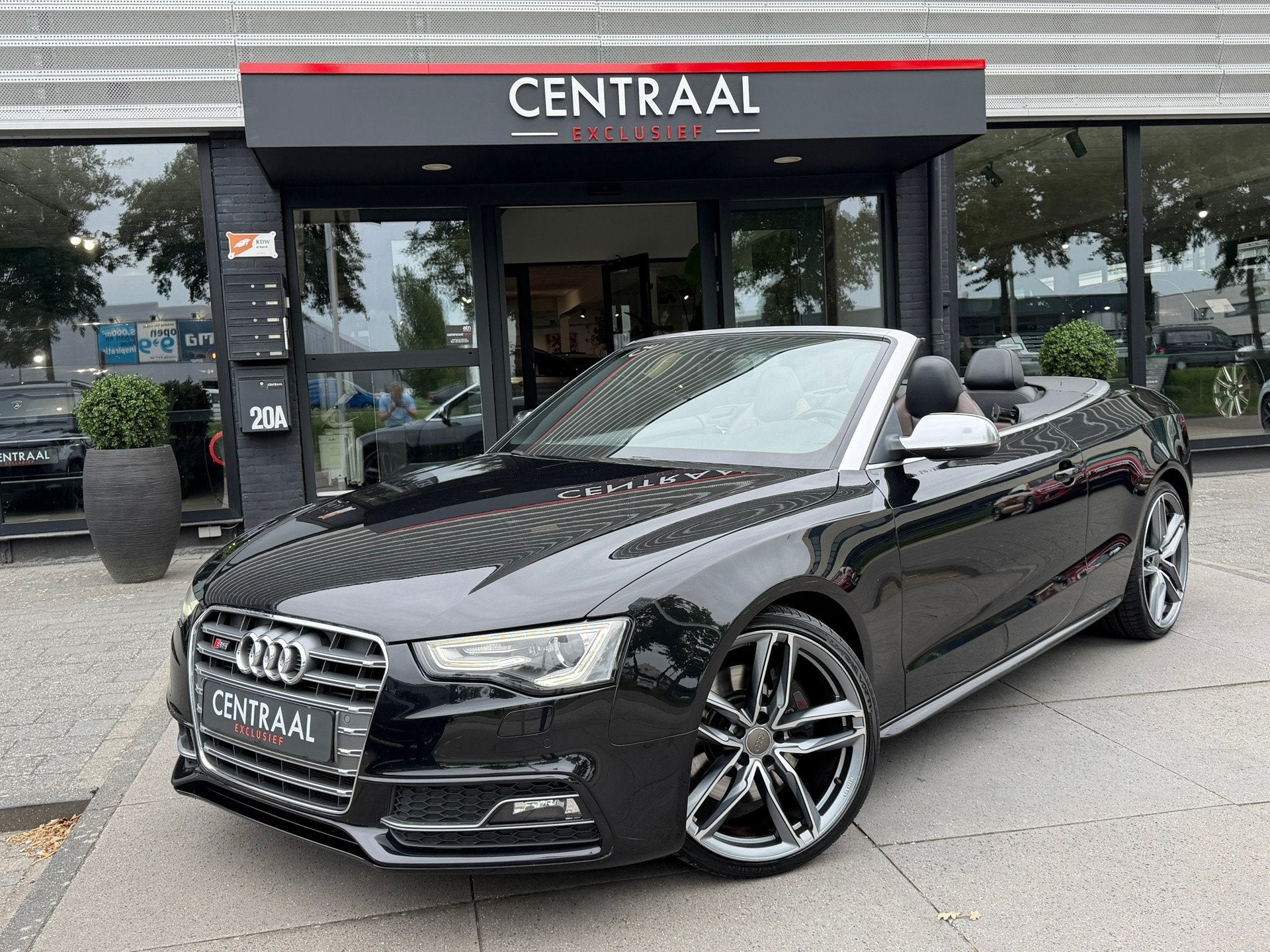 Audi S5 Cabriolet 3.0 TFSI S5 quattro Pro Line 333PK|B&O|Mem, Auto's, Audi, Automaat, Euro 5, Gebruikt, Zwart