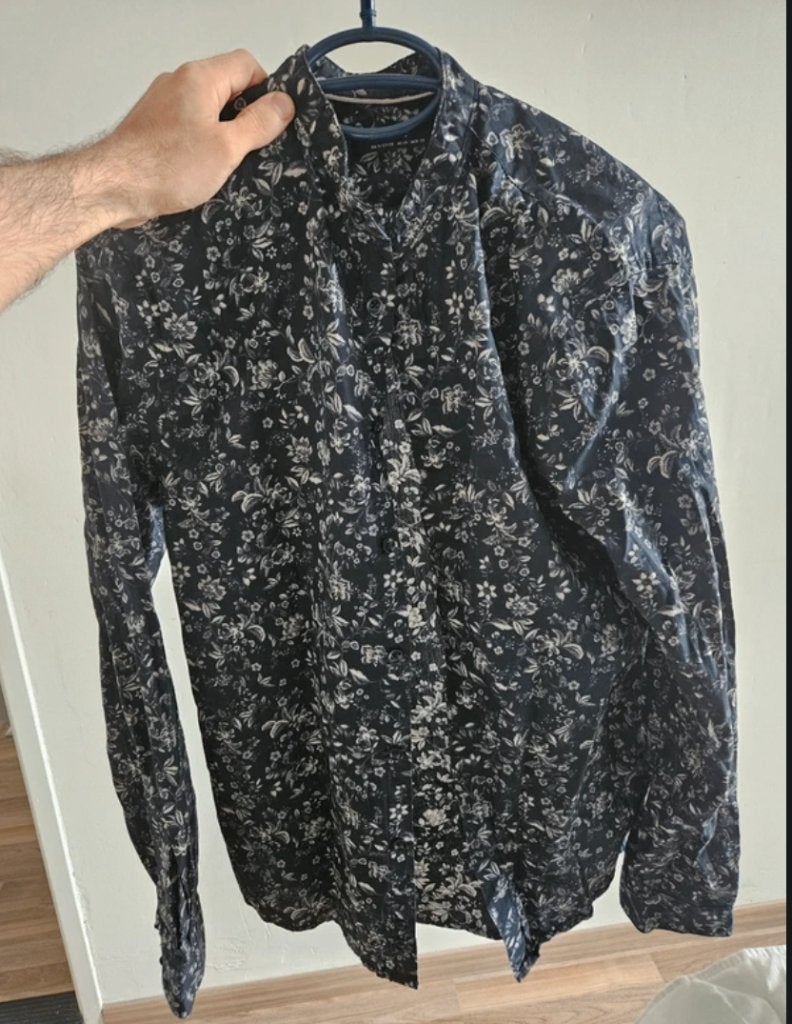 Celio heren overhemd met patroon, Kleding | Heren, Overhemden, Verzenden, Gedragen
