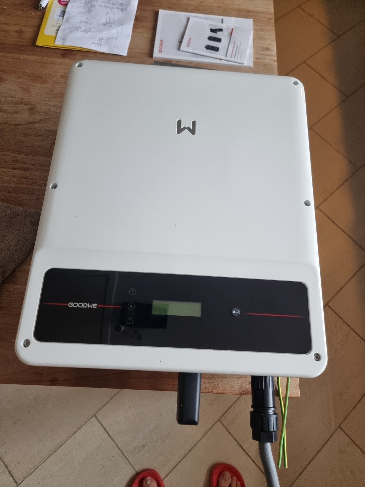 Goodwe model gw6000_sdt- 20  3 face, Doe-het-zelf en Verbouw, Ophalen of Verzenden, Zo goed als nieuw, Overige merken, Omvormer