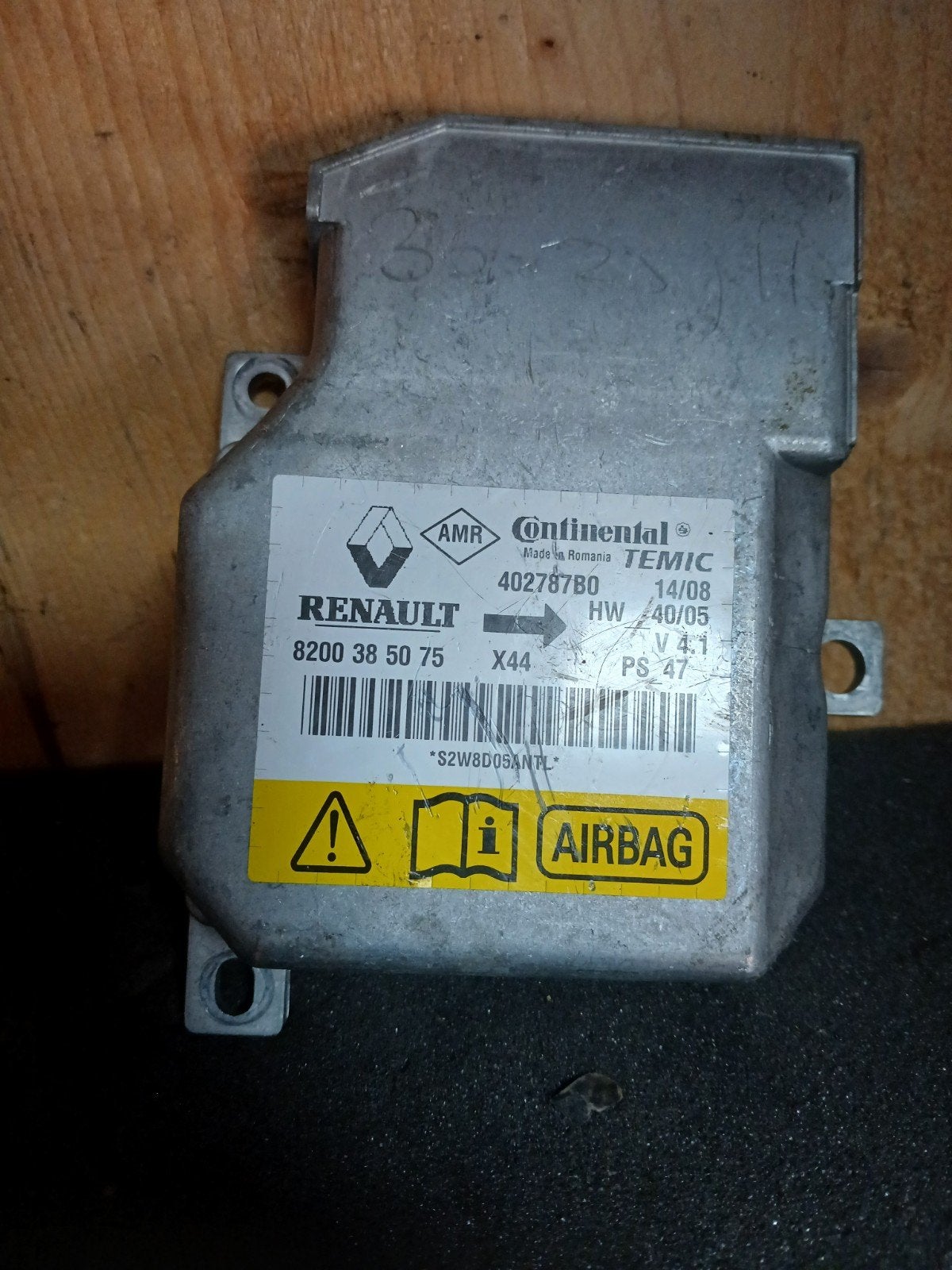 Renault Airbag Module 8200385075 - Continental TEMIC, Ophalen of Verzenden, Gebruikt, Renault