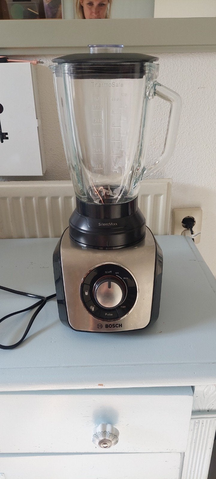 Bosch SilentMixx Blender - Krachtig en Veelzijdig, Ophalen, Zo goed als nieuw, Blender