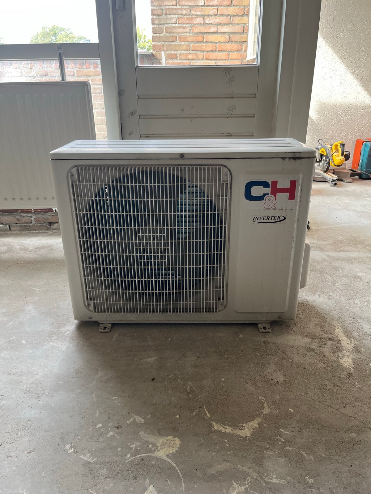 CH&I Inverter Airco - Werkend, zonder koudemiddel, Ophalen, Gebruikt, Minder dan 60 m³, 3 snelheden of meer