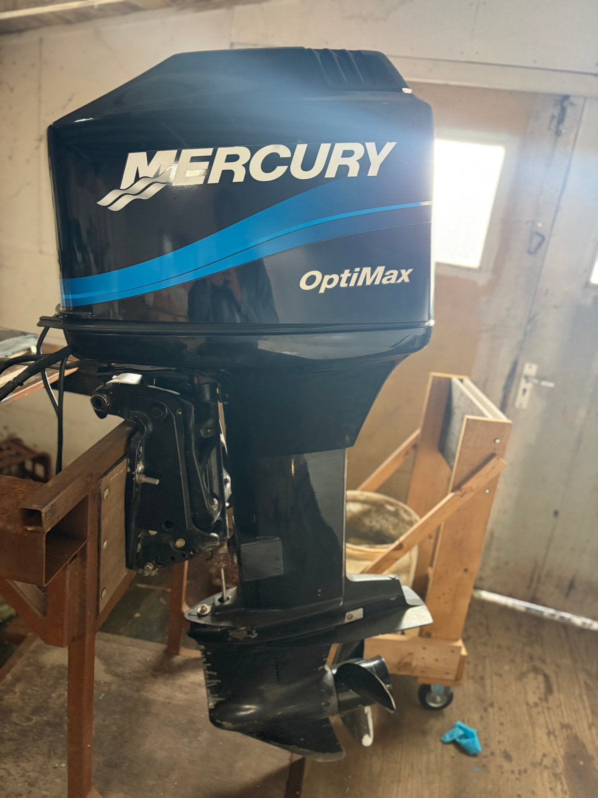 Mercury 135 optimax, Ophalen, Gebruikt, Met afstandsbediening, 30 pk of meer