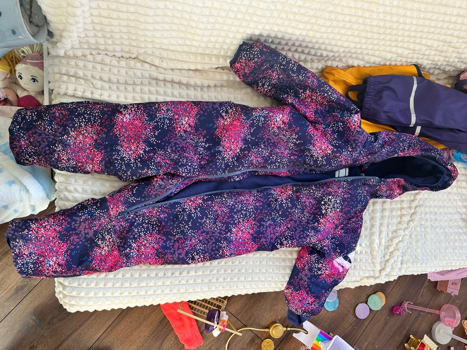 Winterpak buitenpak lupilu maat 104 gevoerd fleeche, Ophalen of Verzenden, Zo goed als nieuw, Jongen of Meisje, Jas