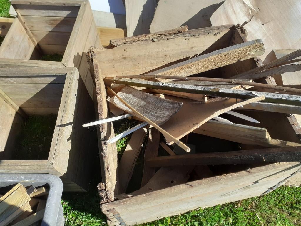 Hout, Minder dan 3 m³, Ophalen