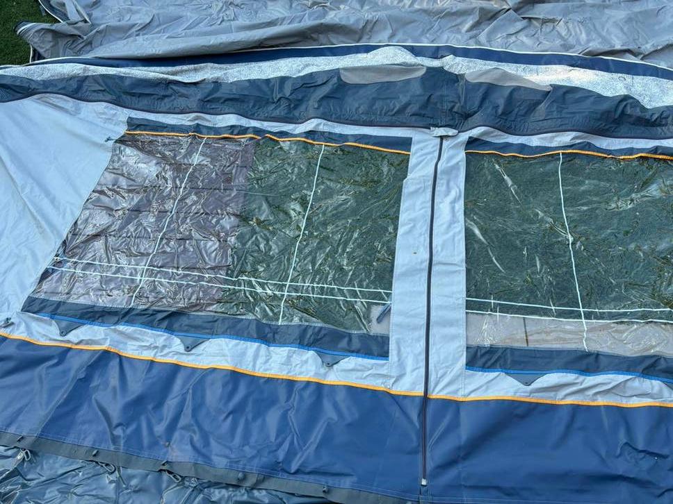 Voortent caravan merk Brand 5,50 m  875 – 915 cm  900, Ophalen of Verzenden, Gebruikt