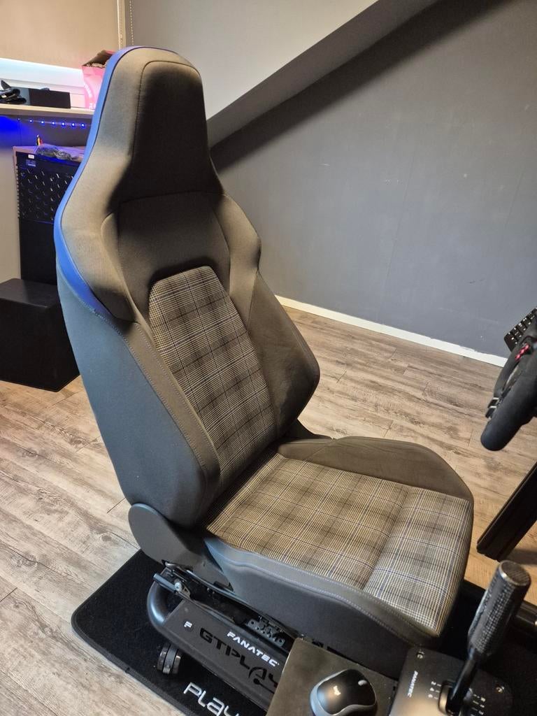 Nette Golf 8 GTE bestuurders stoel simstoel simracing, Auto-onderdelen, Interieur en Bekleding, Ophalen, Gebruikt, Volkswagen