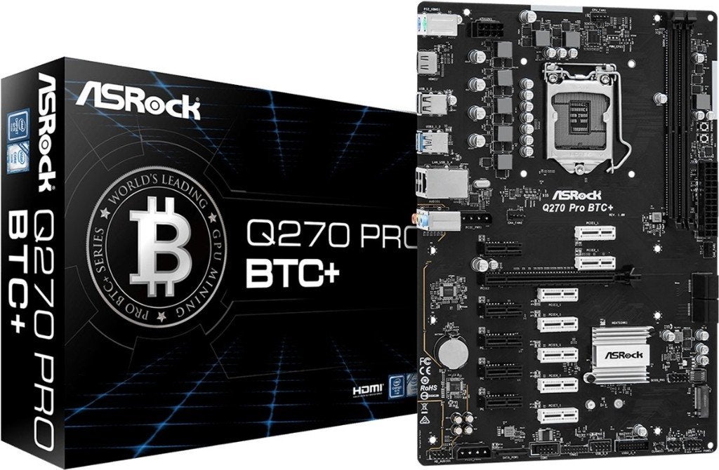 ASRock Q270 Pro BTC+ Intel, Verzenden, LGA 1151, DDR4, Nieuw