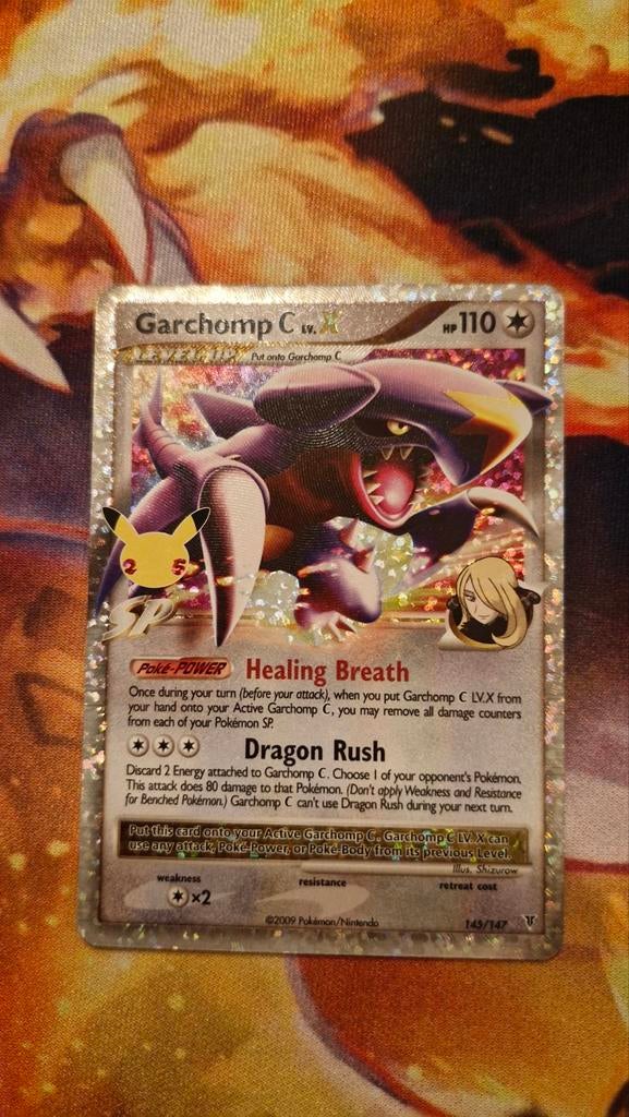 Garchomp Celebrations 25, Ophalen of Verzenden, Zo goed als nieuw, Losse kaart