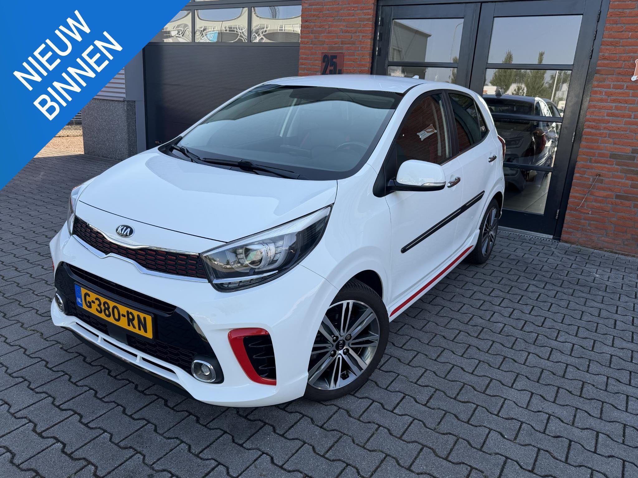 Kia Picanto 1.0 T-GDI GT-Line | Stuur + Stoelverwarming | Na, Auto's, Kia, Voorwielaandrijving, 101 pk, Gebruikt, 920 kg