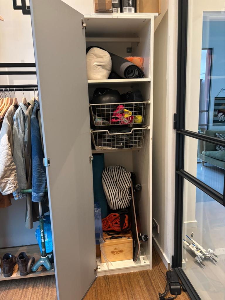 PAX / ÅHEIM IKEA kast met spiegeldeur, Ophalen, Gebruikt, 50 tot 75 cm, 200 cm of meer