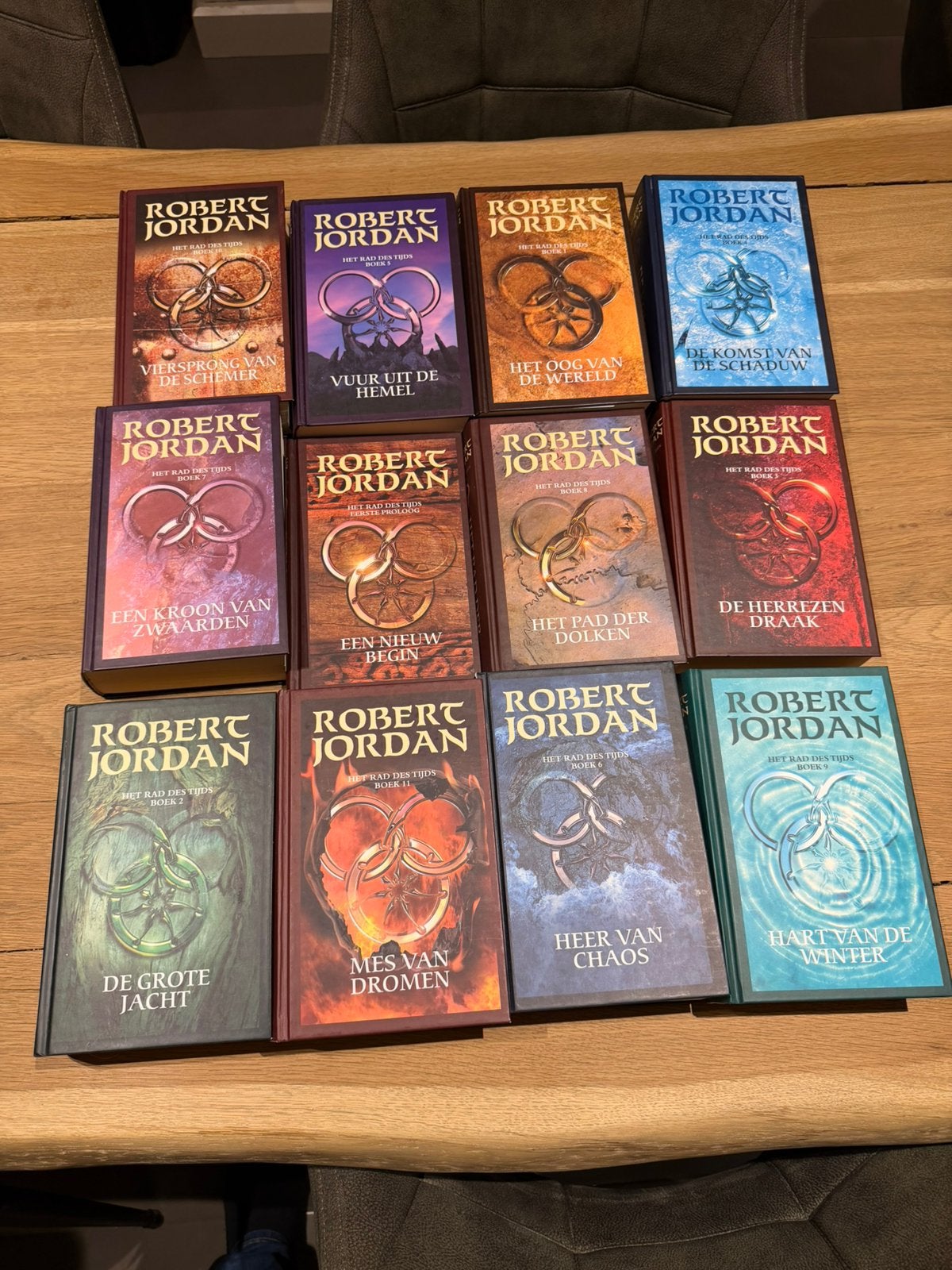 Robert jordan - rad des tijds 1 tem 11, Boeken, Ophalen of Verzenden