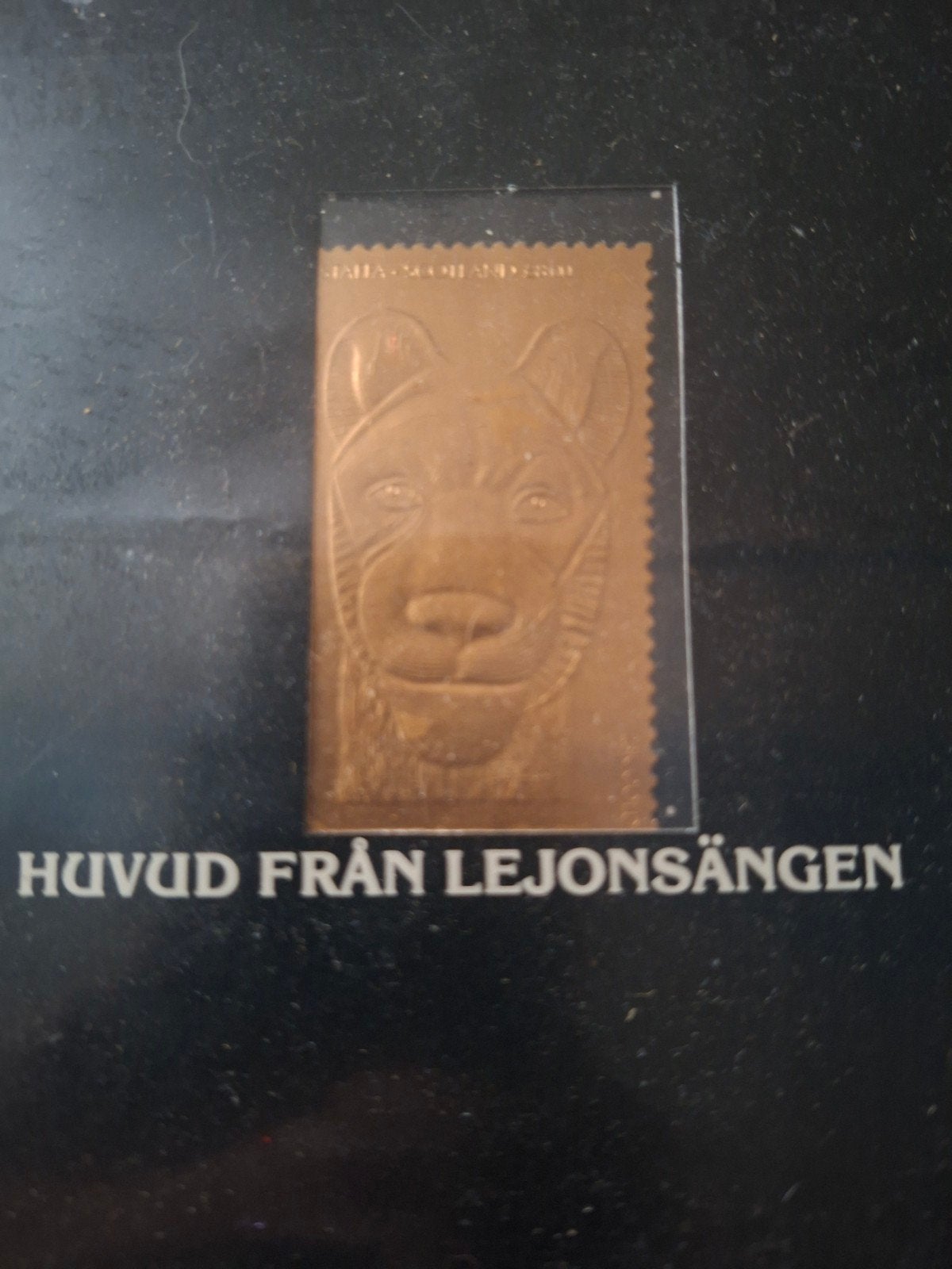 Gouden postzegel Toetanchamon (23K) - Staffa Scotland 1979, Postzegels en Munten, Ophalen of Verzenden