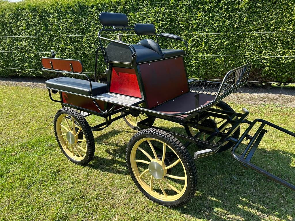 Menwagen voor paard of grote pony, Dieren en Toebehoren, Rijtuigen en Koetsen, Gebruikt, Overige typen, Paard of Pony
