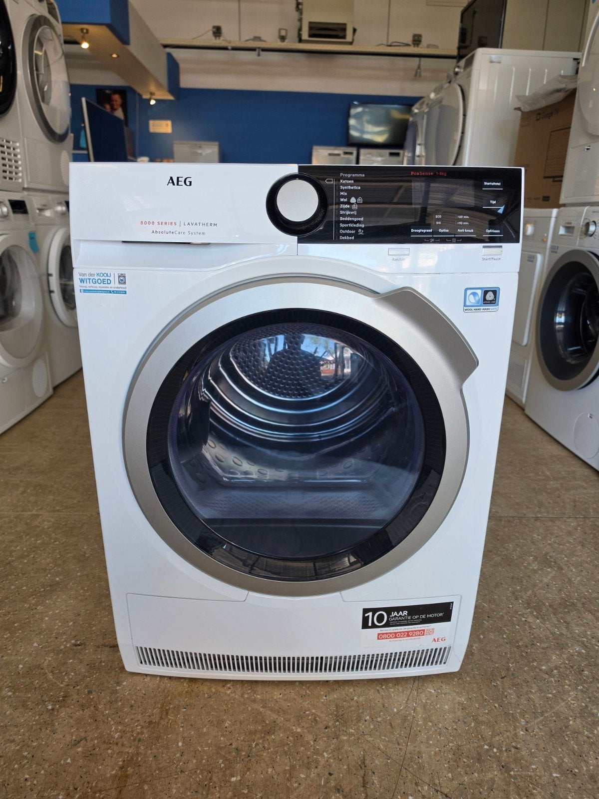 AEG 8000 Series warmtepompdroger | 8 kilo | Gratis thuis 🚚✅, AEG, Jirnsum, Overige typen, 8 tot 10 kg