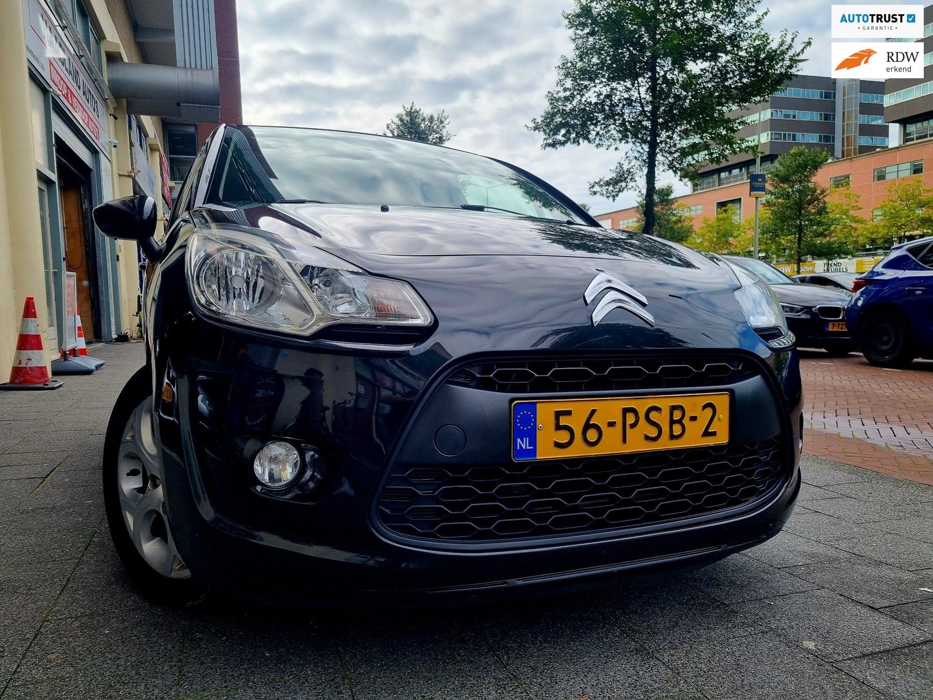 Citroen C3 1.4 VTi Dynamique Climatronic, Auto's, Voorwielaandrijving, Zwart, Origineel Nederlands, Bedrijf