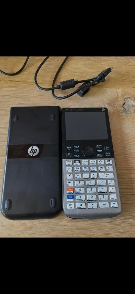 HP Prime Graphing Calculator met oplaadsnoer, Diversen, Rekenmachines, Ophalen of Verzenden, Grafische rekenmachine, Zo goed als nieuw