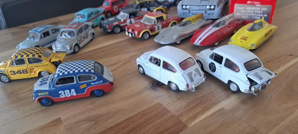 Abarth diversen. 1:43., Ophalen of Verzenden, Auto, Overige merken