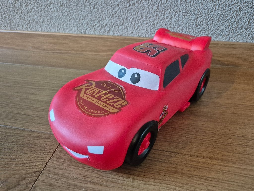 Disney Cars Lightning Mcqueen LED Lamp met Micro USB, Ophalen of Verzenden, Overige figuren, Gebruikt, Overige typen