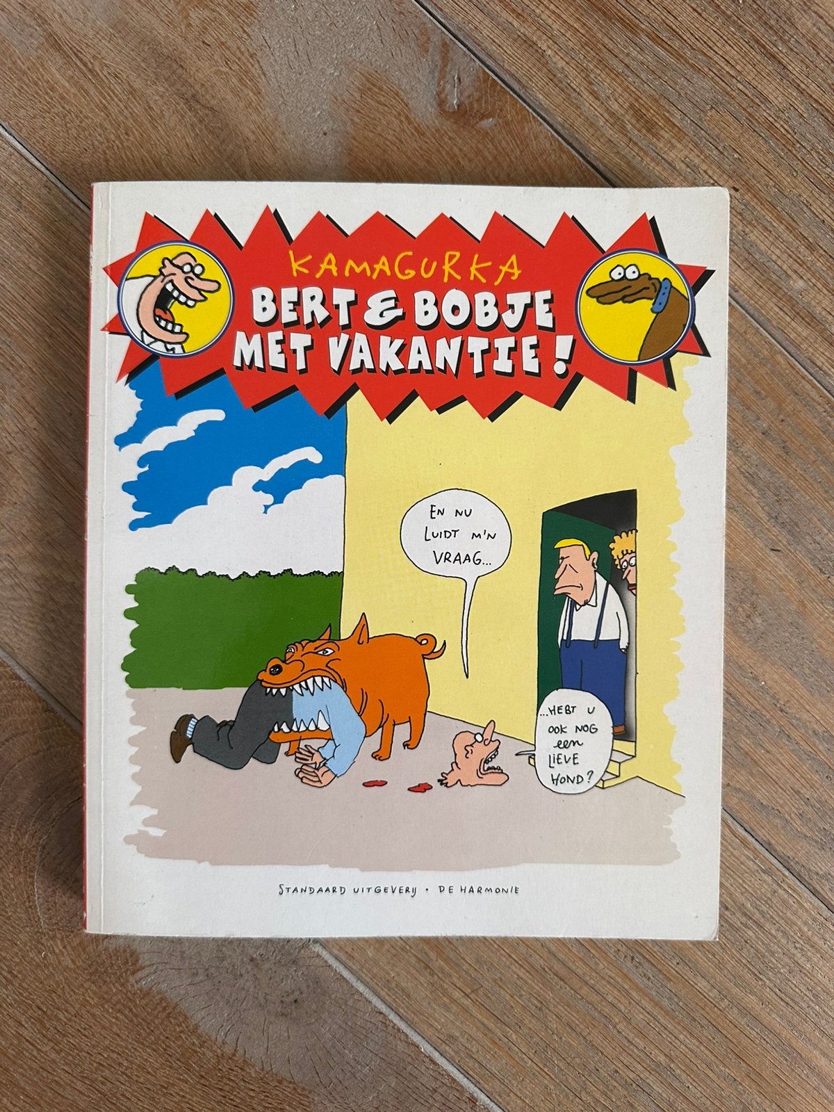 Bert & Bobje met vakantie!, Ophalen of Verzenden, Gelezen, Cartoons