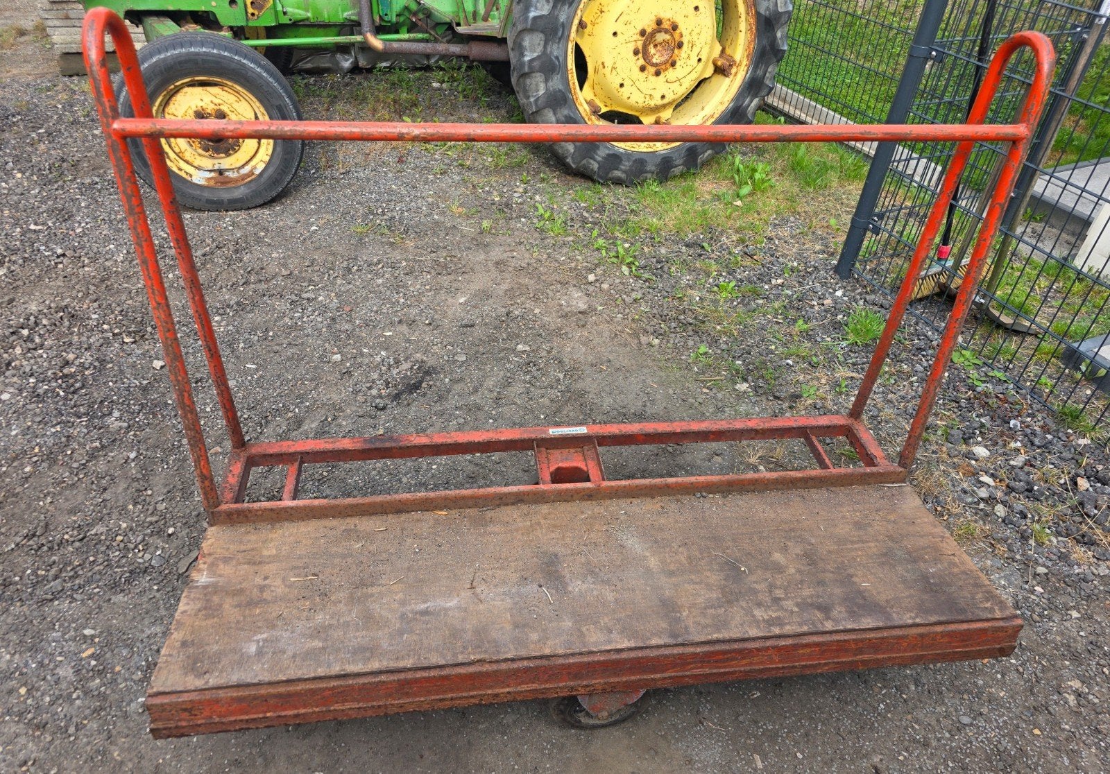 Overtoom platenwagen platenkar, 100 liter of meer, Ophalen, Transportkar