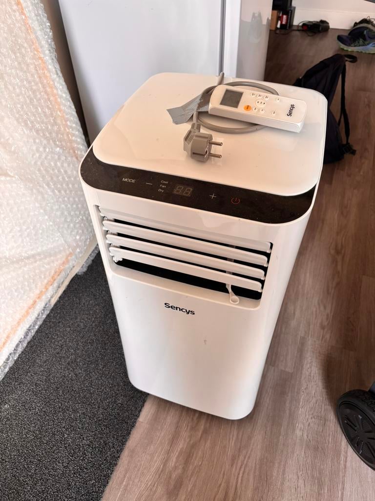 Sencys mobiele airco, Witgoed en Apparatuur, Airco's, Ophalen, Gebruikt, Minder dan 60 m³, Energieklasse A of zuiniger