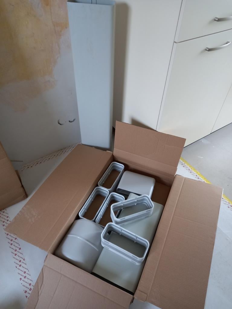 Afzuigset HD4003 voor geïntegreerde afzuiging - Nieuw, Ophalen of Verzenden