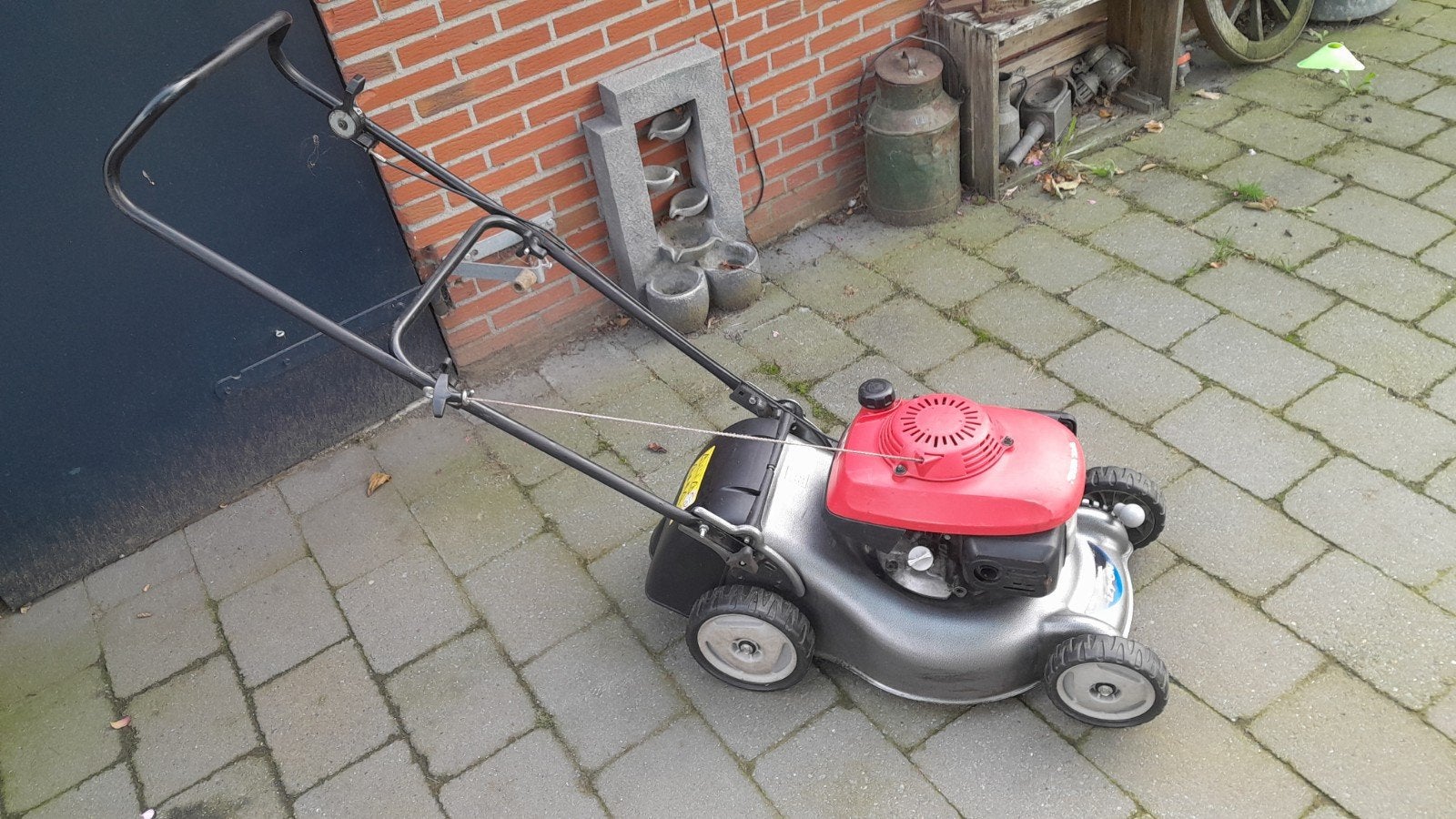 grasmaaier honda isy gazonmaaier loopmaaier gras maaier, Ophalen, Cirkelmaaier, Honda, Zo goed als nieuw