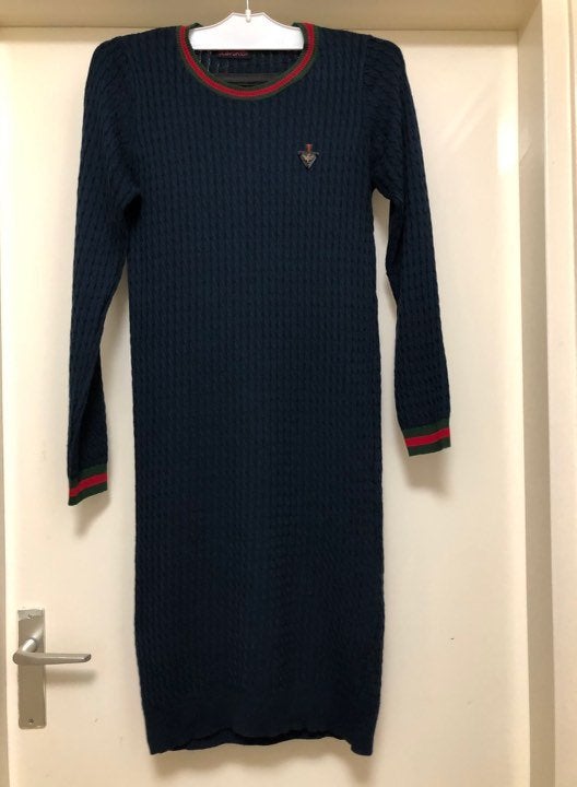 Blauwe jurk, Kleding | Dames, Ophalen of Verzenden, Nieuw, Blauw, Boven de knie
