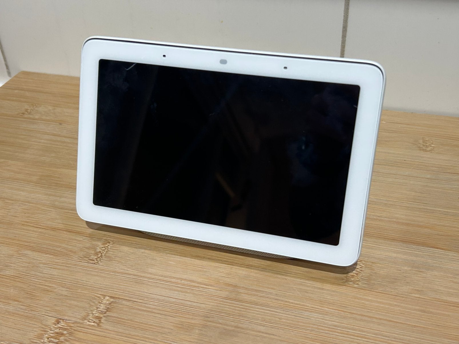 Google Nest Hub 1e generatie | scherm defect!, Ophalen of Verzenden, Niet werkend, Zonder harde schijf