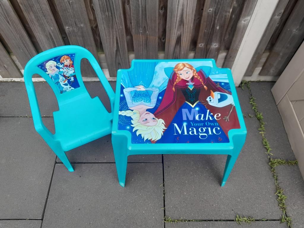Tuinsetje voor kinderen van Frozen, Ophalen, Gebruikt