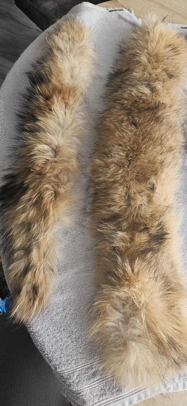 Echte bontkragen voor jassen - Diverse kleuren, Onbekend, Ophalen, Zo goed als nieuw