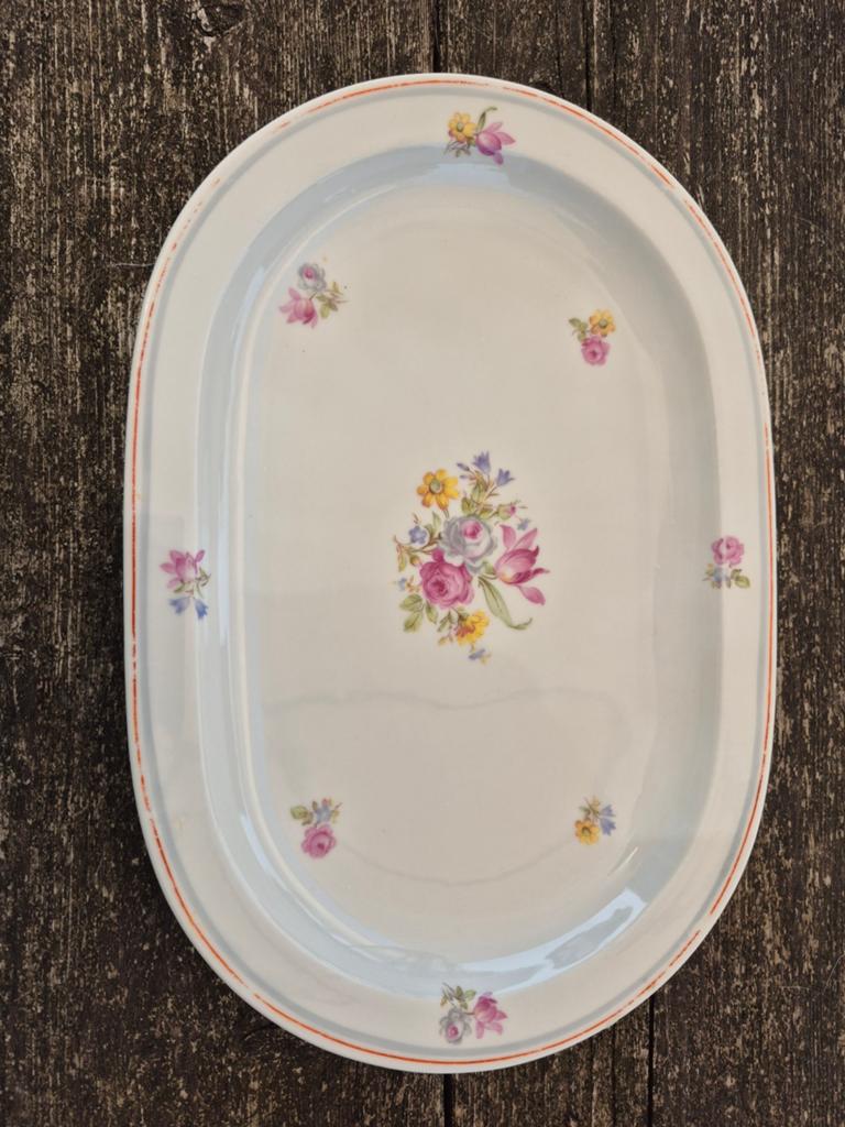 Kaestner Saxonia schaaltje of bordje ca 31 x 21 cm, Ophalen of Verzenden
