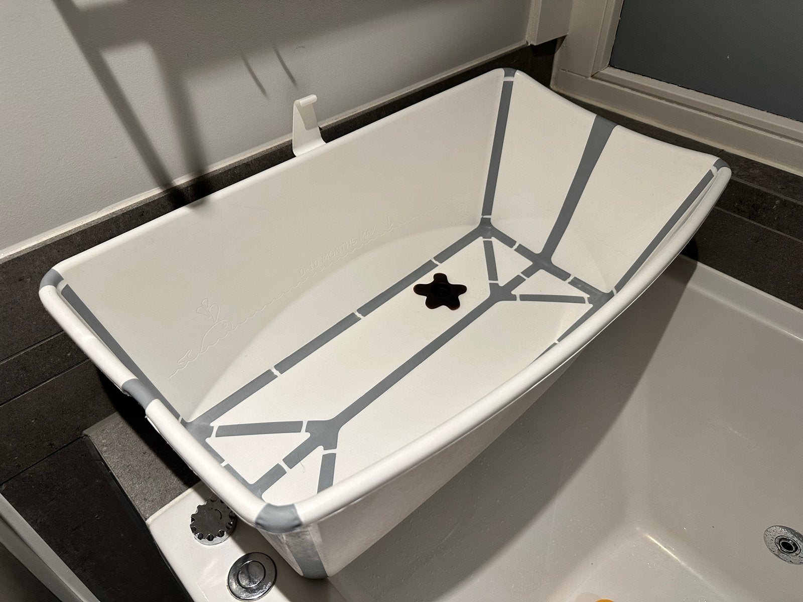 Stokke Flexi Bath X-Large opvouwbaar babybadje, Kinderen en Baby's, Ophalen of Verzenden, Gebruikt, Badje, Overige merken