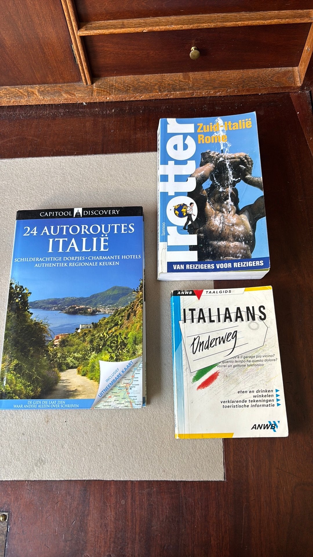 - Italië autoroutes - italiaans voor onderweg, Capitool, Ros Belford, Europa, Ophalen of Verzenden