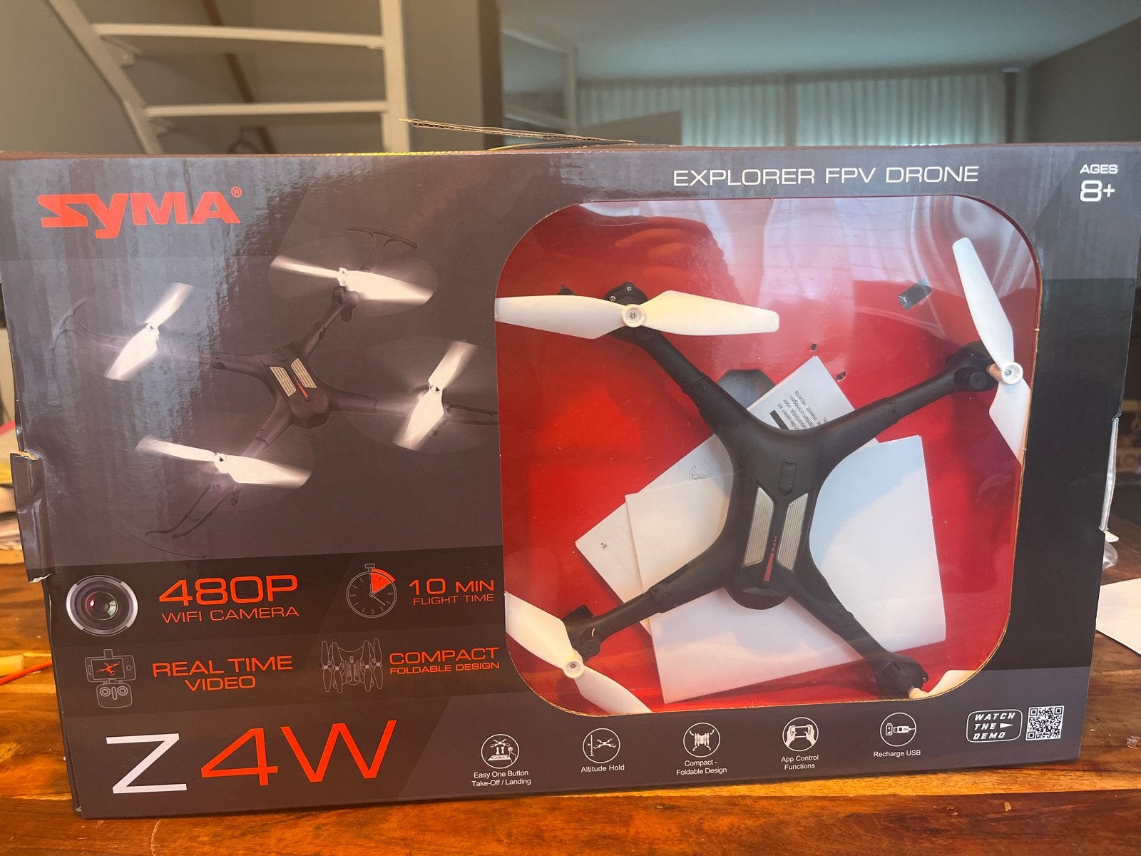 Syma Z4W Explorer FPV Drone - Ideaal voor beginners, Basiskwaliteit, Syma, Nieuw, Minder dan 100 meter