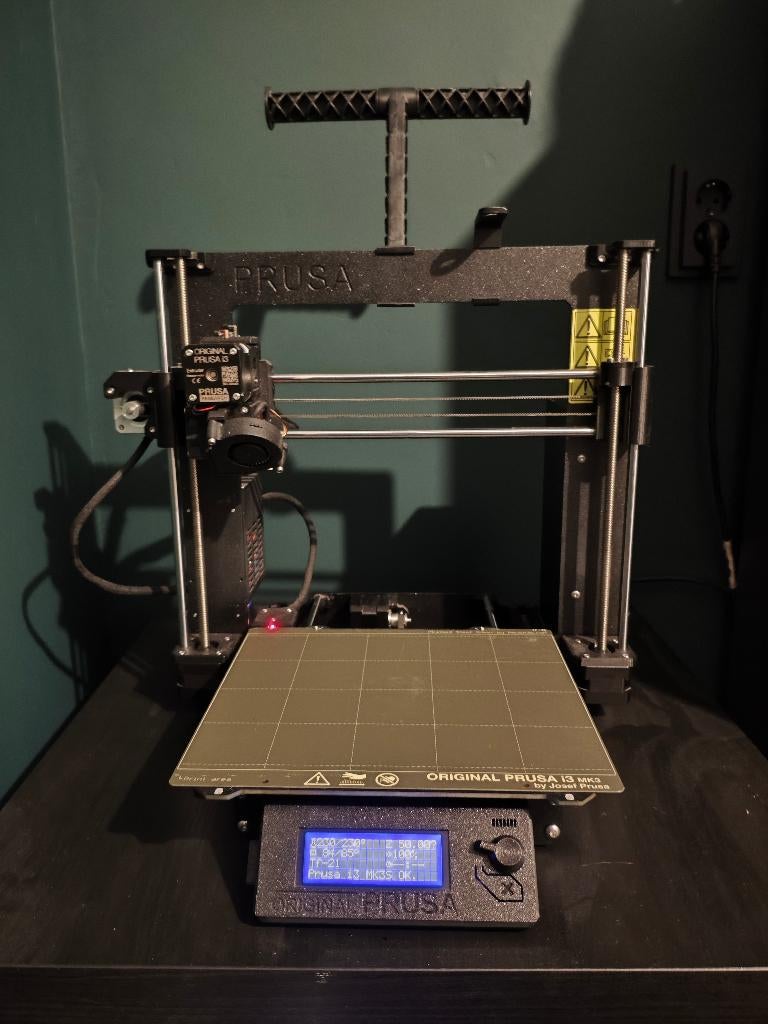 Prusa i3 MK3S 3d printer, Ophalen, Gebruikt, Original Prusa, Filament