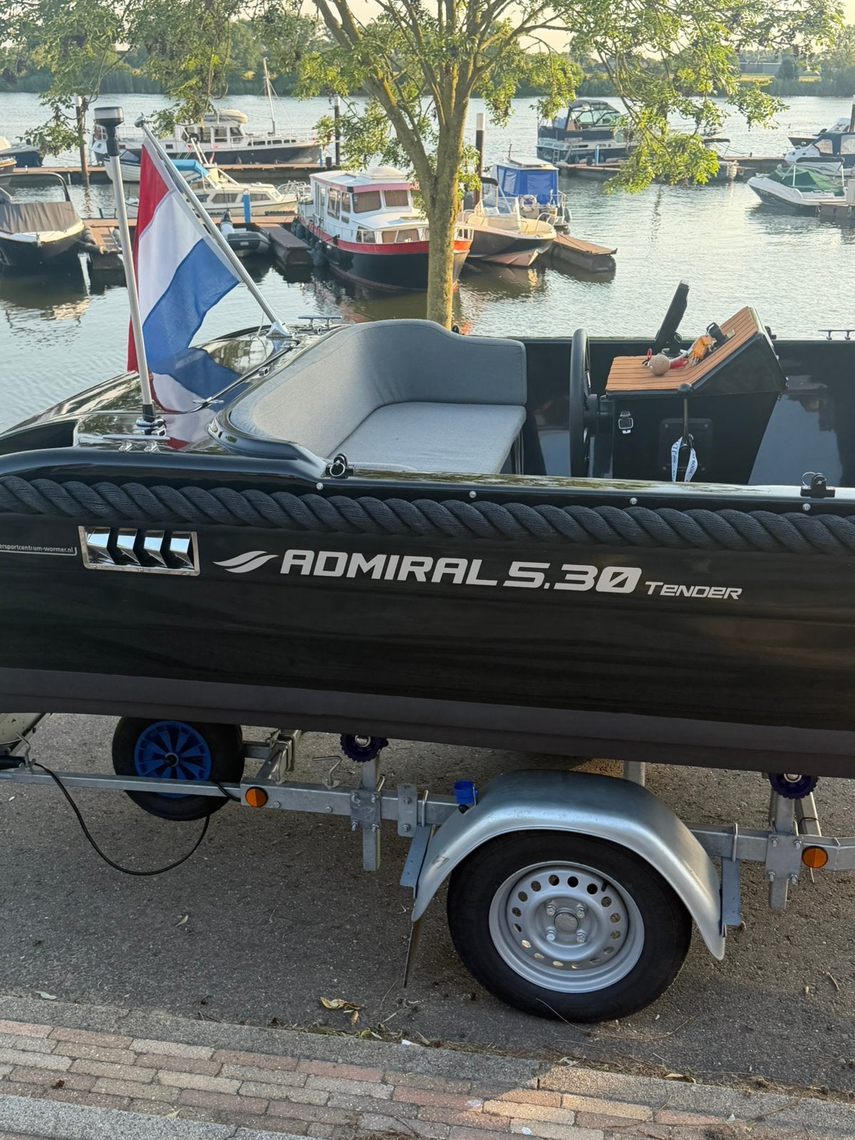 Admiral 530 Suzuki 15pk bouwjaar 2021 luxe opties, Ophalen, Tender, Primeur, Zo goed als nieuw