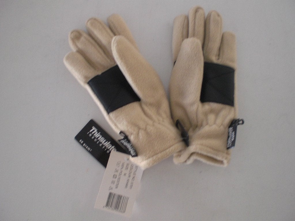 Nieuwe beige Thinsulate Fleece handschoenen, Maat 38/40 (M), Thinsulate, Nieuw, Ophalen of Verzenden