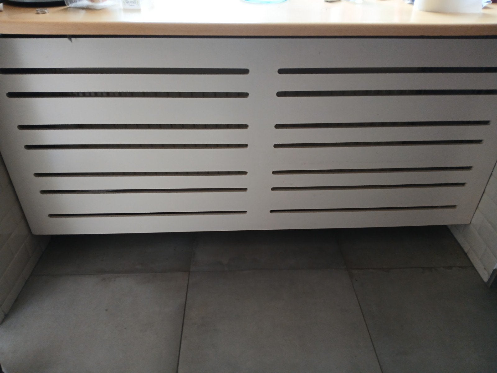 Radiator paneel, Ophalen, Gebruikt