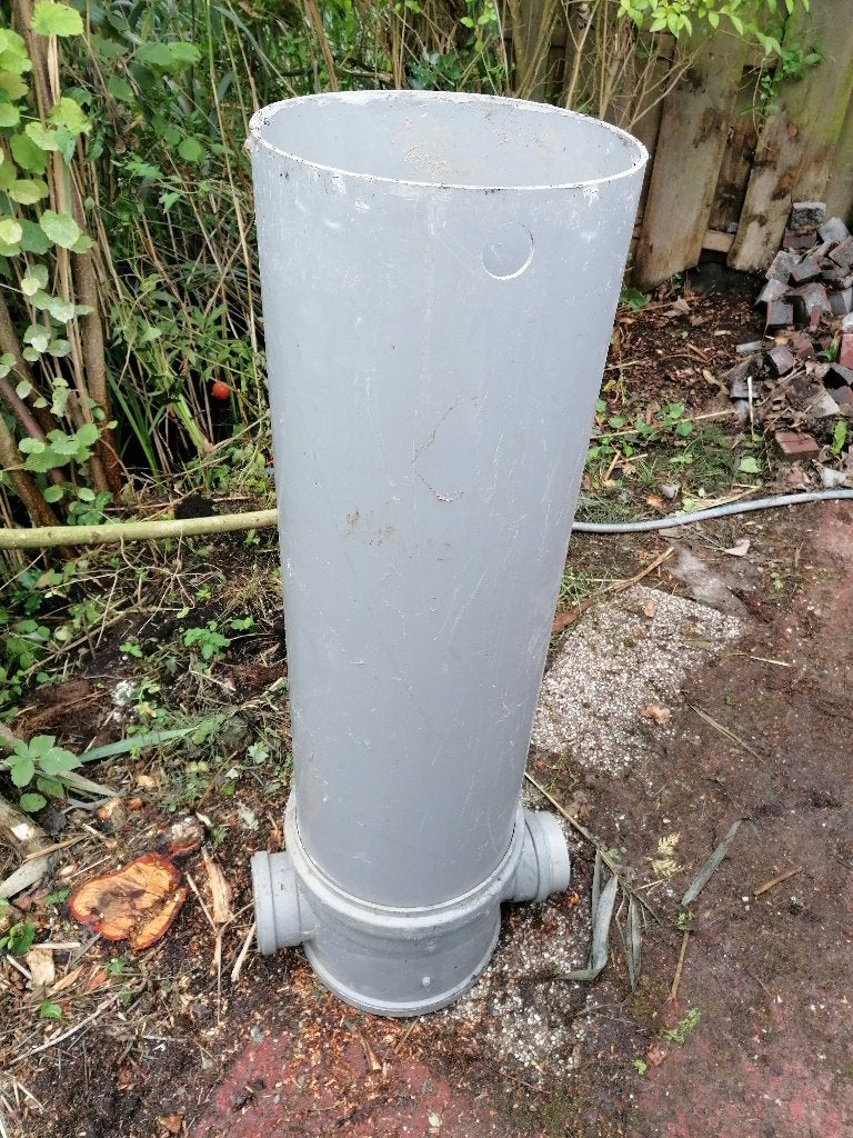 Drainage put 118 cm hoog. 315 mm diameter., Doe-het-zelf en Verbouw, Buizen en Afvoer, Ophalen, Afvoer, Pvc, Zo goed als nieuw