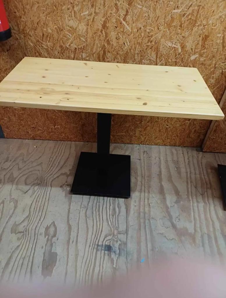 Tafelblad 100x50 cm - Nieuw grenenhout, Nieuw, Grenenhout, Rechthoekig, 50 tot 100 cm